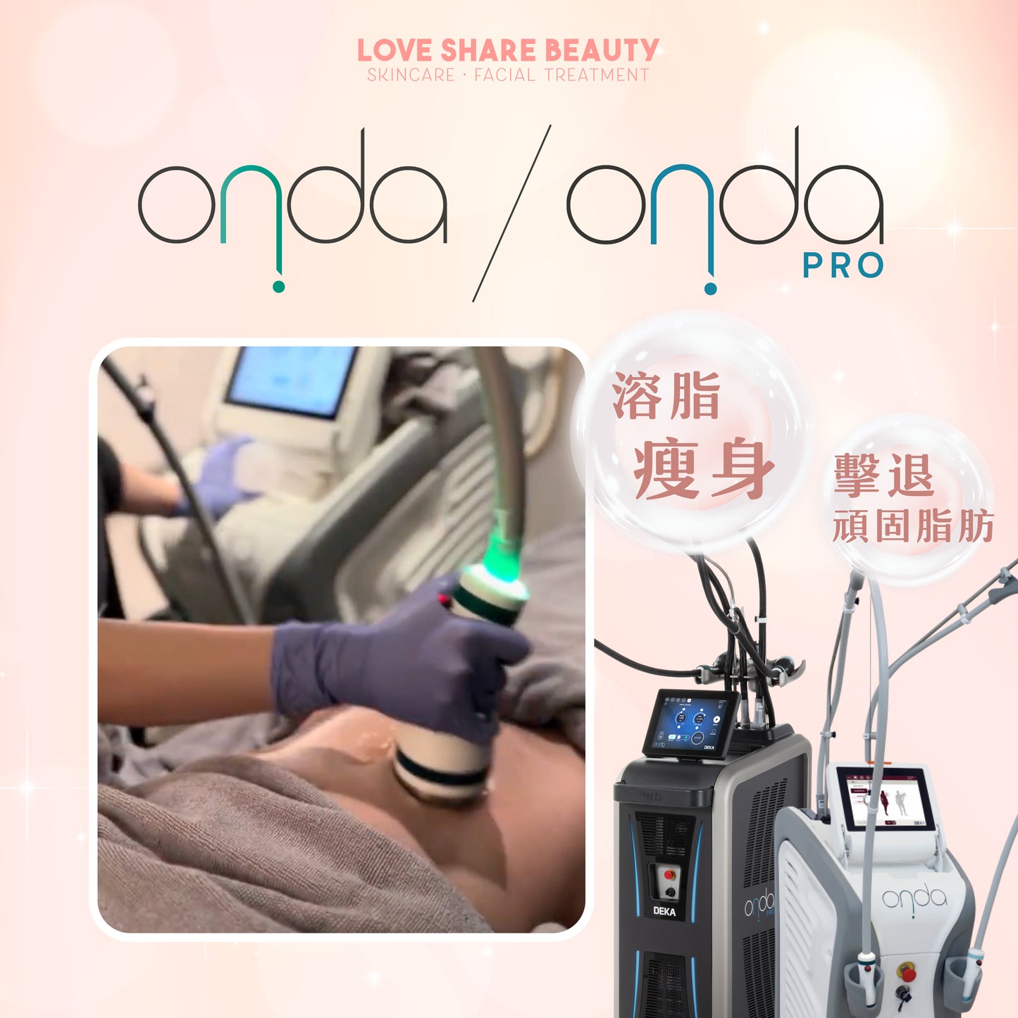 Onda / Onda Pro 【一個部位 】(單次)